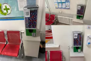 Разработан механический торговый автомат с оплатой только через Kaspi QR